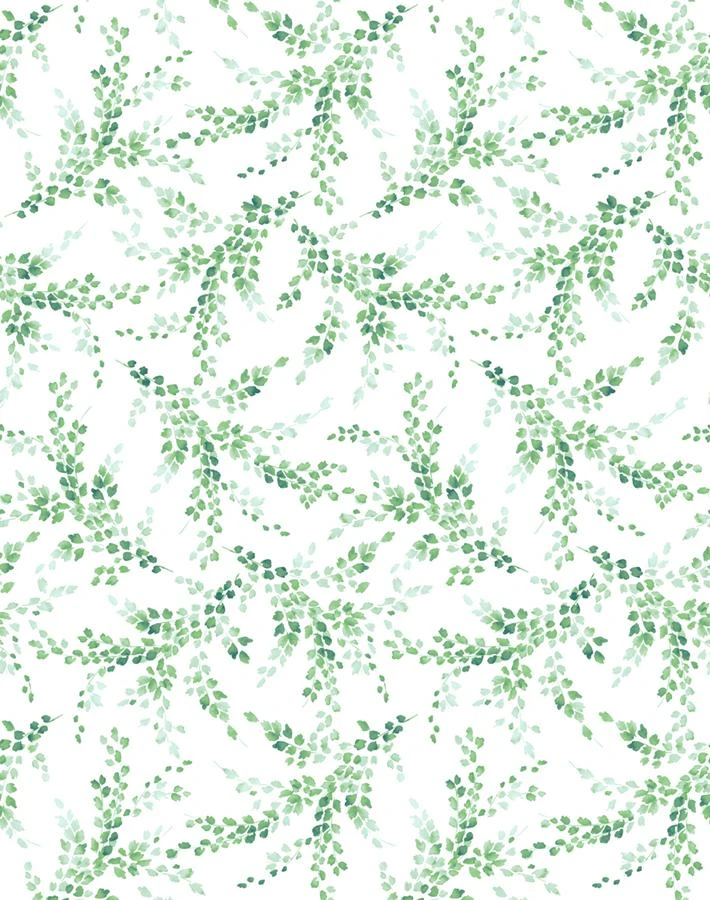 'Sweet Caroline' Wallpaper By Wallshoppe - Green 3 'Sweet Caroline' Wallpaper By Wallshoppe - Green