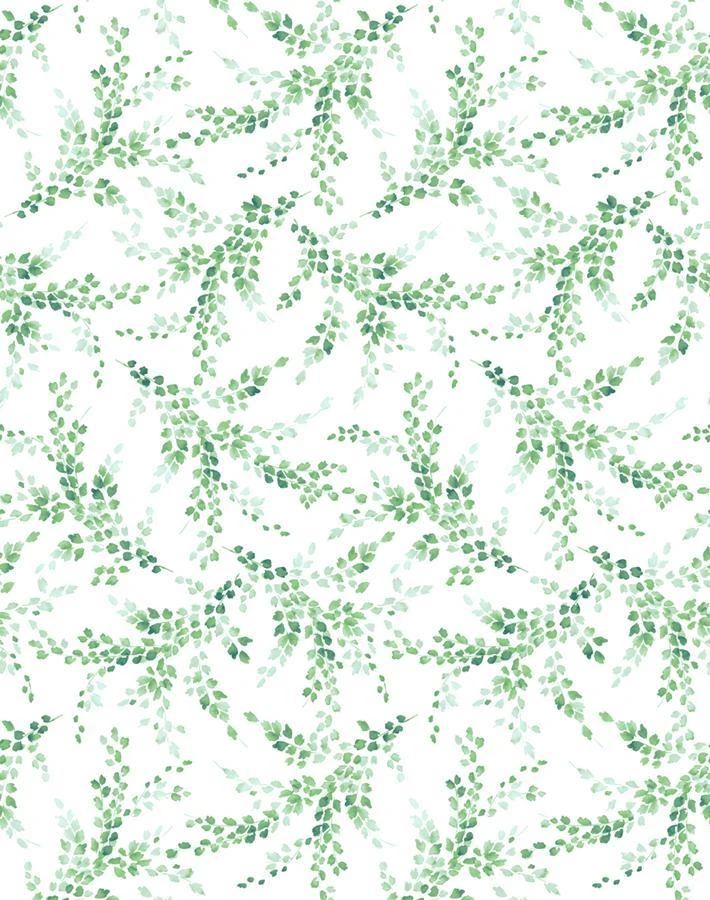 'Sweet Caroline' Wallpaper By Wallshoppe - Green 6 'Sweet Caroline' Wallpaper By Wallshoppe - Green - Image 4