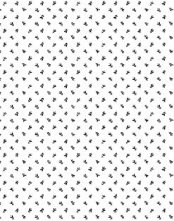 'Teensy Floral' Wallpaper By Sugar Paper - Black On White