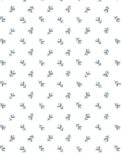 'Teensy Floral' Wallpaper By Sugar Paper - French Blue On White -Wallpaper Store TeensyFloral blue on white D detail de1b495c 18f5 4f3f ac61 ffd1754ee1b4