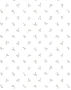 'Teensy Floral' Wallpaper By Sugar Paper - Grey On White -Wallpaper Store TeensyFloral grey on white H detail a3bfcfdc af80 42f1 93d7 ff7697e68fc5