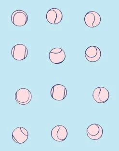 'Tennis Balls' Wallpaper By Clare V. - Sky -Wallpaper Store Tennis Balls b2 Product 47a7a905 d5a6 462b 8ef2 a36656ef1239