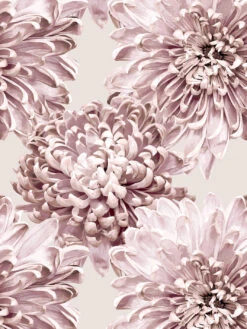 'The Mums' Wallpaper By Sarah Jessica Parker - Oyster -Wallpaper Store The Mums Wallpaper by Sarah Jessica Parker Oyster Detail