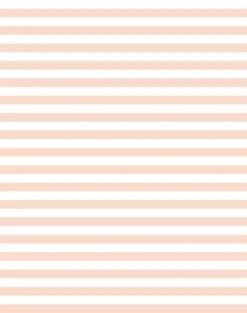 'Cabana Stripe' Wallpaper By Sugar Paper - Pink