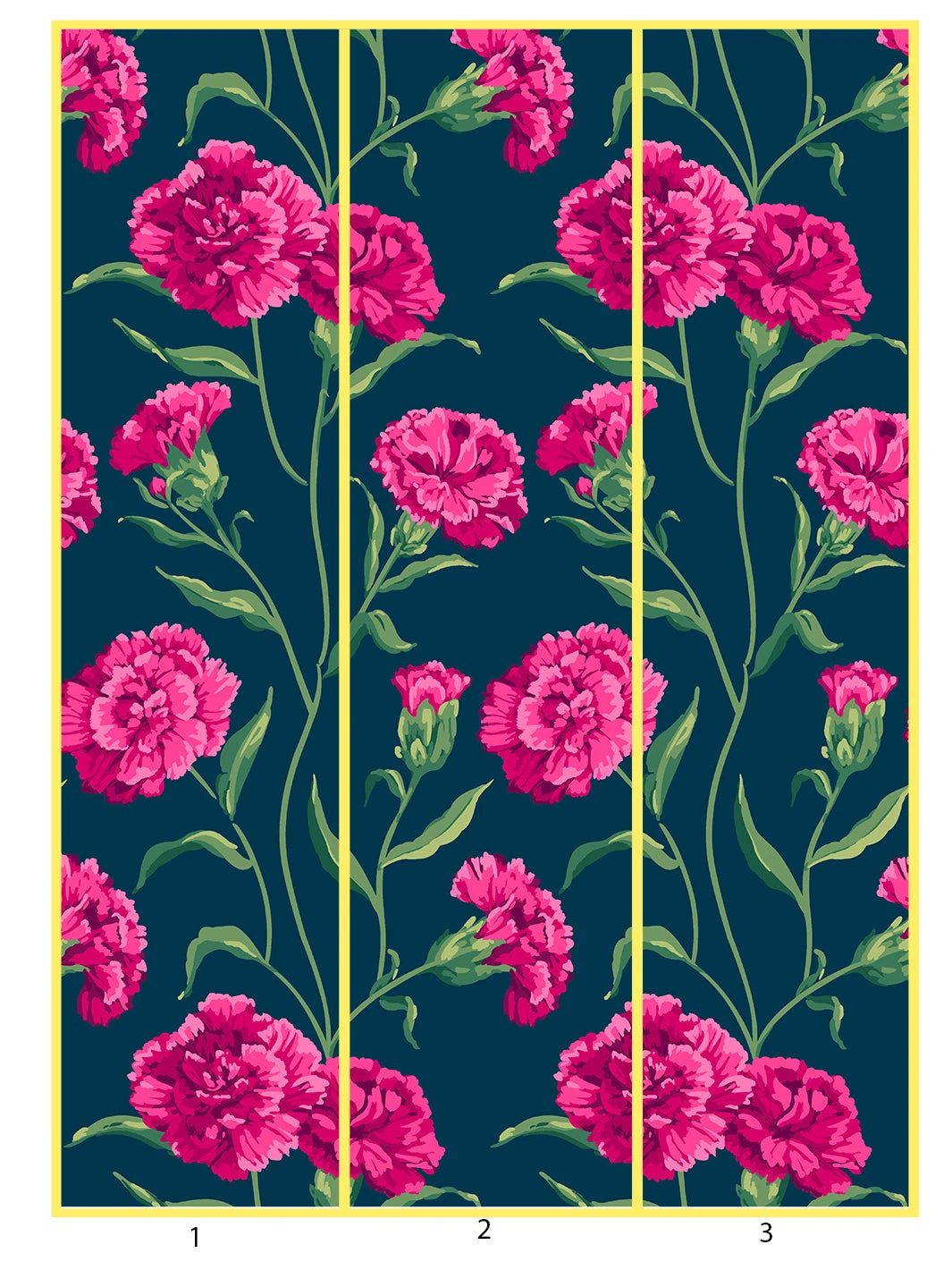 'Townhouse' Mural Wallpaper By Sarah Jessica Parker - Punch On Navy 6 'Townhouse' Mural Wallpaper By Sarah Jessica Parker - Punch On Navy - Image 4