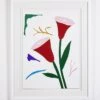 'Tulips' Framed Art By Artshoppe -Wallpaper Store Tulips design