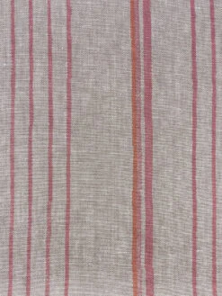 'Fabric By The Yard - Two Tone Stripe - Creamsicle On Linen -Wallpaper Store Two Tone Stripe Creamsicle Flax Linen Design f3b24812 2199 4ca8 9646 9ca4a1d60b09