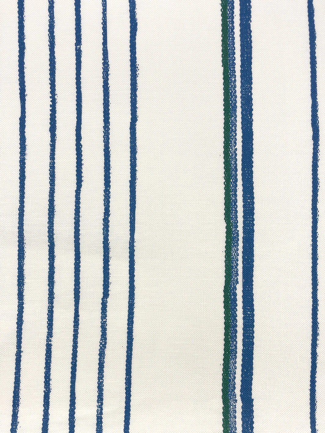 'Fabric By The Yard - Two Tone Stripe - Sea Green On Linen 5 'Fabric By The Yard - Two Tone Stripe - Sea Green On Linen - Image 3