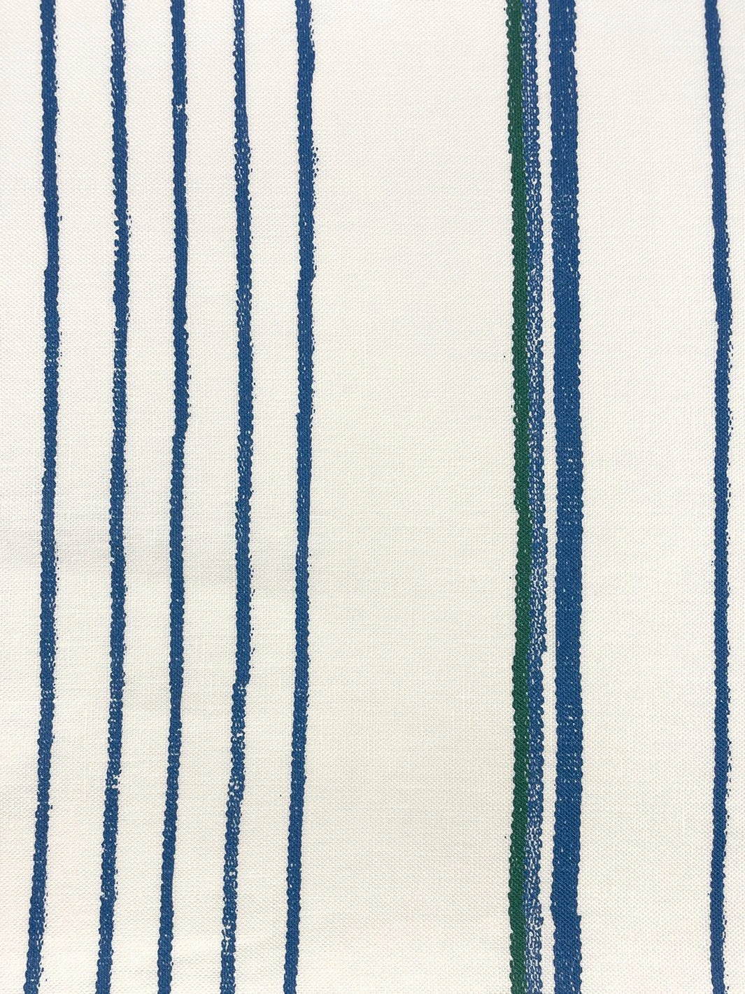 'Fabric By The Yard - Two Tone Stripe - Sea Green On Flax Linen 7 'Fabric By The Yard - Two Tone Stripe - Sea Green On Flax Linen - Image 5