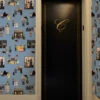 'Upper East Side' Wallpaper By CAB X Carlyle - Blue -Wallpaper Store UES Blue RS