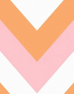 'V Is For Chevron' Wallpaper By Nathan Turner - Creamsicle -Wallpaper Store V isfor Chevron Creamsicle 67a71b27 59d9 41b2 ac18 376fc9dd6add