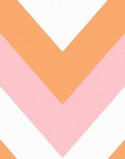 'V Is For Chevron' Wallpaper By Nathan Turner - Creamsicle