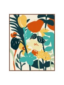 'Very Verdure 1' On Canvas By Nathan Turner Framed Art