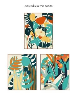 'Very Verdure 1' On Canvas By Nathan Turner Framed Art -Wallpaper Store Very Verdure 1 RS