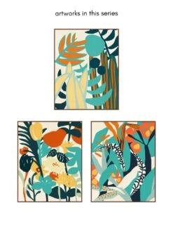 'Very Verdure 2' On Canvas By Nathan Turner Framed Art -Wallpaper Store Very Verdure 2 RS