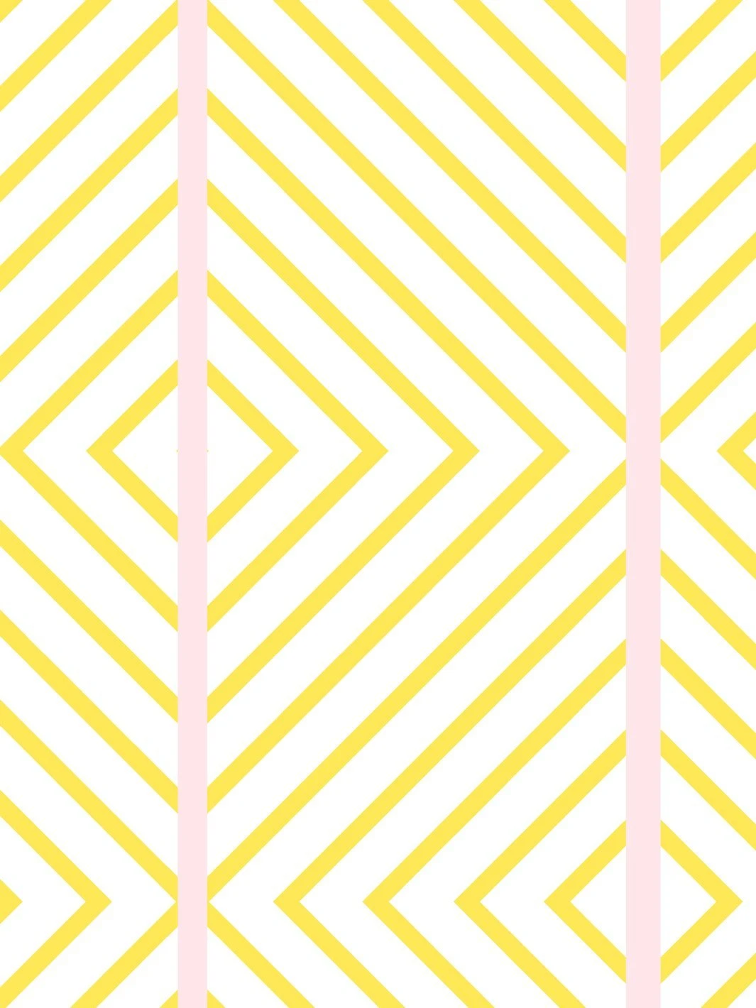 'Barbie™ Dreamhouse Diamond' Wallpaper By Barbie™ - Daffodil Pink - Image 3