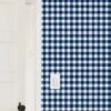 'Barbie™ Gingham' Wallpaper By Barbie™ - Navy -Wallpaper Store Wallshoppe Barbie Gingham Wallpaper by Barbie Navy RS