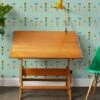 'Sunflower Garden' Wallpaper By Fisher-Priceâ„¢ - Mint 2 'Sunflower Garden' Wallpaper By Fisher-Priceâ„¢ - Mint -Wallpaper Store Wallshoppe Fisher Price Sunflower Garden by Fisher Price Mint RS