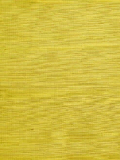 'Solid Grasscloth Wallpaper By Wallshoppe - Yellow