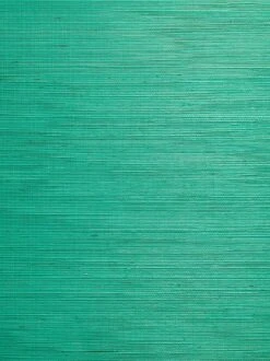 'Solid Grasscloth Wallpaper By Wallshoppe - Green