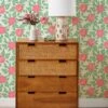 'Groovy Floral' Grasscloth Wallpaper By Barbie™ - Berry -Wallpaper Store Wallshoppe Grasscloth Groovy Floral by Barbie Berry RS d66bfbe3 d477 419d 8e49 76da2c3f85e2