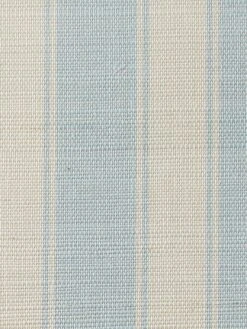 'Ojai Stripe' Grasscloth Wallpaper By Wallshoppe - Baby Blue 7 'Ojai Stripe' Grasscloth Wallpaper By Wallshoppe - Baby Blue -Wallpaper Store Wallshoppe Grasscloth Ojai Stripe Wallpaper Baby Blue Detail