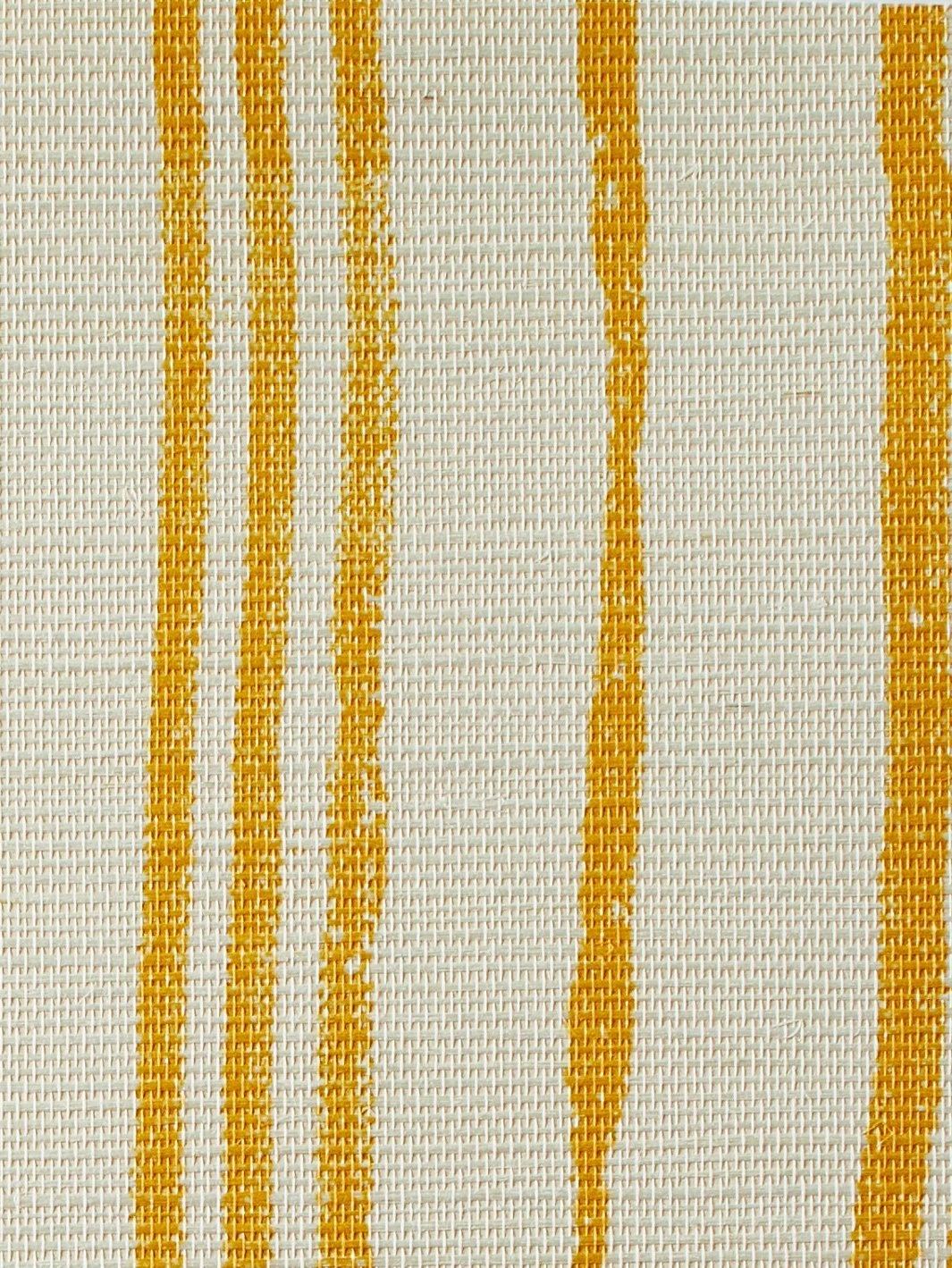 'Painted Stripes' Grasscloth Wallpaper By Nathan Turner - Gold - Image 3