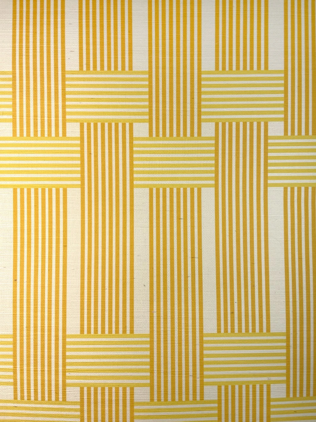 'Roman Holiday Woven' Grasscloth Wallpaper By Barbie™ - Marigold 4 'Roman Holiday Woven' Grasscloth Wallpaper By Barbie™ - Marigold - Image 2