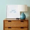 'Solid Grasscloth Wallpaper By Wallshoppe - Sky -Wallpaper Store Wallshoppe Grasscloth Sky Wallpaper RS