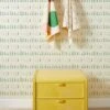 'Stitch' Grasscloth Wallpaper By Nathan Turner - Green -Wallpaper Store Wallshoppe Grasscloth Stitch Wallpaper by Nathan Turner Green RS