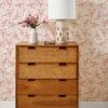 'Sweet Caroline' Grasscloth Wallpaper By Wallshoppe - Rose 2 'Sweet Caroline' Grasscloth Wallpaper By Wallshoppe - Rose -Wallpaper Store Wallshoppe Grasscloth Sweet Caroline Wallpaper Rose RS