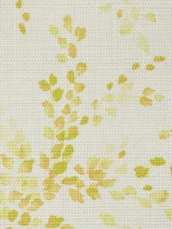 'Sweet Caroline' Grasscloth Wallpaper By Wallshoppe - Yellow -Wallpaper Store Wallshoppe Grasscloth Sweet Caroline Wallpaper Yellow Detail