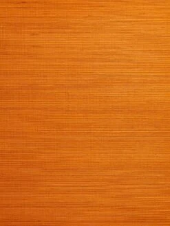 'Solid Grasscloth Wallpaper By Wallshoppe - Terracotta