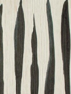 'Watercolor Weave Small' Grasscloth Wallpaper By Wallshoppe - Black -Wallpaper Store Wallshoppe Grasscloth Watercolor Weave Small Wallpaper Black Detail