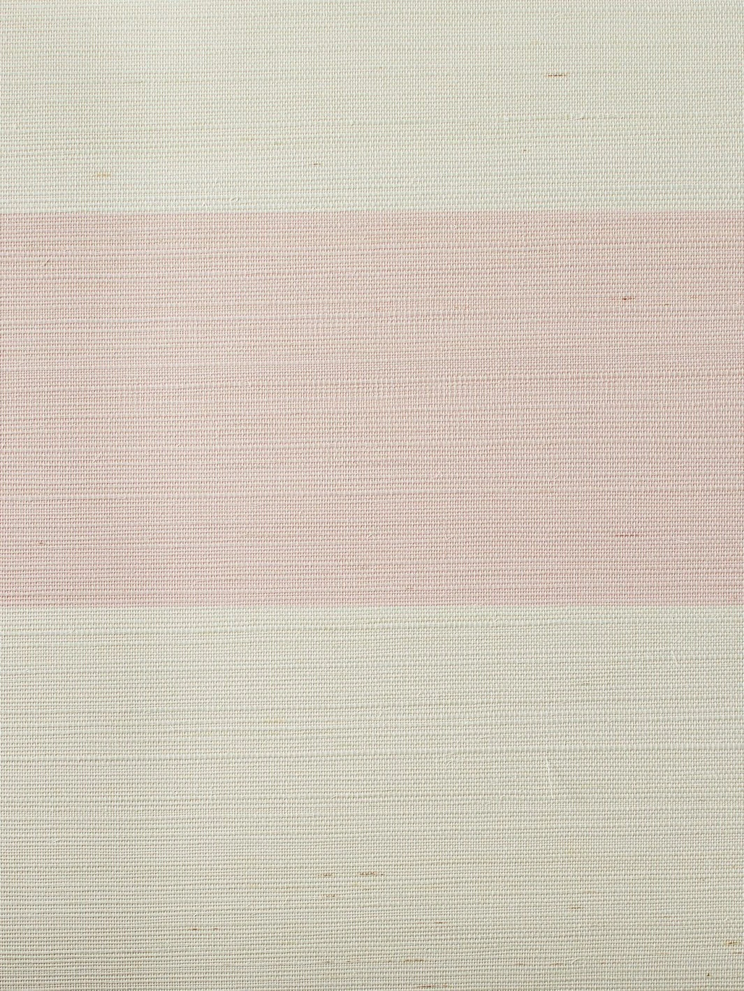 'Wide Stripe' Grasscloth Wallpaper By Wallshoppe - Ballet Slipper 4 'Wide Stripe' Grasscloth Wallpaper By Wallshoppe - Ballet Slipper - Image 2