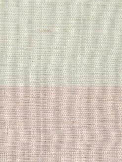 'Wide Stripe' Grasscloth Wallpaper By Wallshoppe - Ballet Slipper 7 'Wide Stripe' Grasscloth Wallpaper By Wallshoppe - Ballet Slipper -Wallpaper Store Wallshoppe Grasscloth Wide Stripe Wallpaper Pink Detail