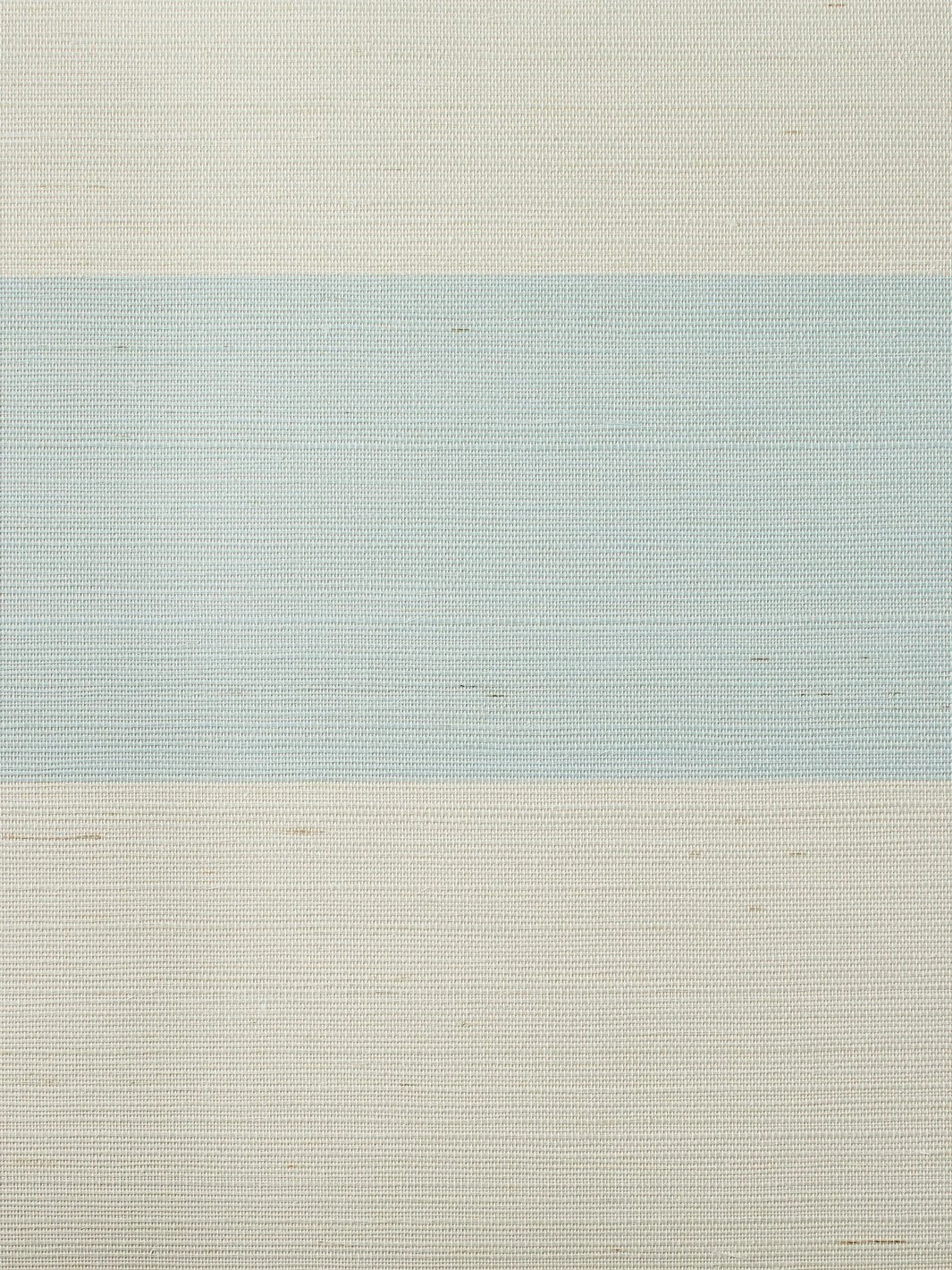 'Wide Stripe' Grasscloth Wallpaper By Wallshoppe - Sky 4 'Wide Stripe' Grasscloth Wallpaper By Wallshoppe - Sky - Image 2