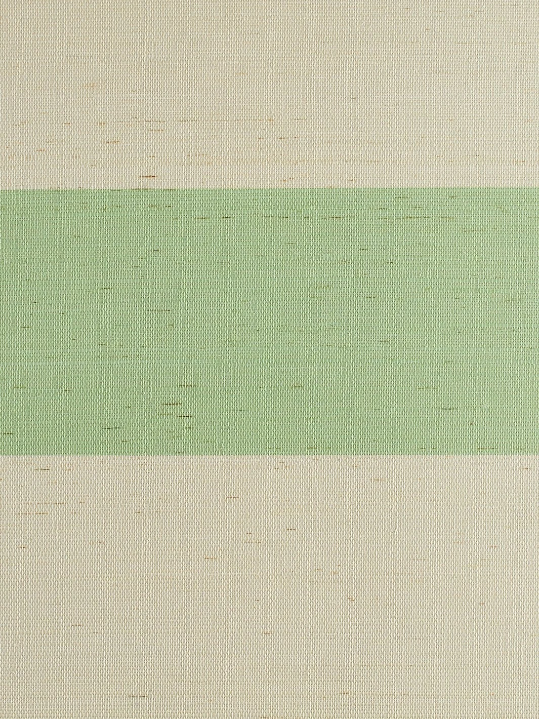 'Wide Stripe' Grasscloth Wallpaper By Wallshoppe - Spring Green 4 'Wide Stripe' Grasscloth Wallpaper By Wallshoppe - Spring Green - Image 2