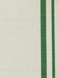 'Yorkshire Stripe' Grasscloth Wallpaper By Wallshoppe - Green -Wallpaper Store Wallshoppe Grasscloth Yorkshire Stripe Wallpaper Green Detail