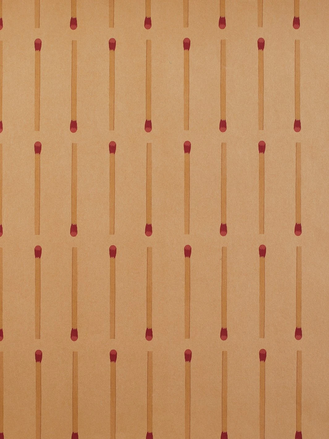 'Matchstick' Kraft' Wallpaper By Wallshoppe - Matchstick 4 'Matchstick' Kraft' Wallpaper By Wallshoppe - Matchstick - Image 2