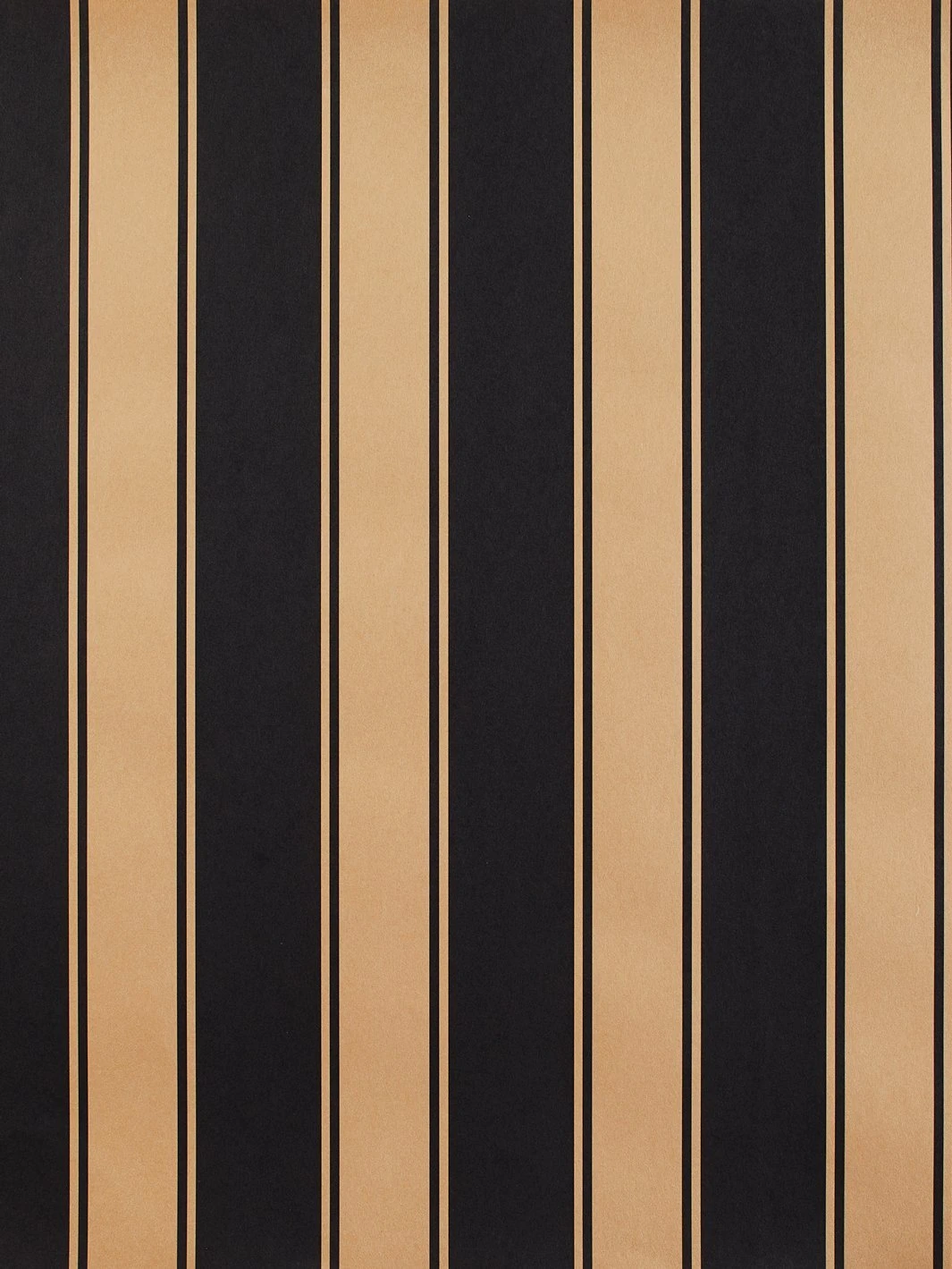 'Ojai Stripe' Kraft' Wallpaper By Wallshoppe - Black 4 'Ojai Stripe' Kraft' Wallpaper By Wallshoppe - Black - Image 2