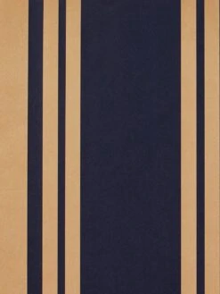 'Yorkshire Stripe' Kraft' Wallpaper By Wallshoppe - Navy 7 'Yorkshire Stripe' Kraft' Wallpaper By Wallshoppe - Navy -Wallpaper Store Wallshoppe Kraft Yorkshire Stripe Navy Detail