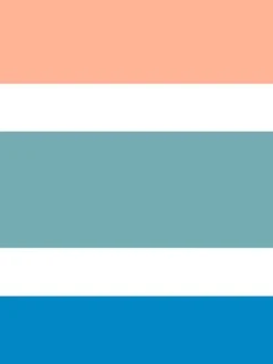 'Ombre Stripe' Wallpaper By Barbie™ - Lapis -Wallpaper Store Wallshoppe Ombre Stripe Wallpaper by Barbie Lapis Detail