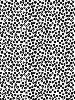'Parade Dots' Wallpaper By Barbie™ - Black
