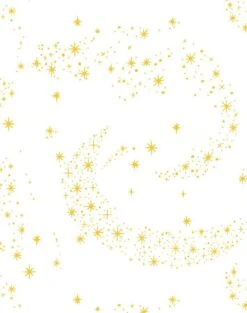 'Stardust' Wallpaper By Barbie™ - Marigold -Wallpaper Store Wallshoppe Stardust Wallpaper by Barbie Marigold Detail b1c7f82b 8689 44d3 ab8c 0489076ad14a