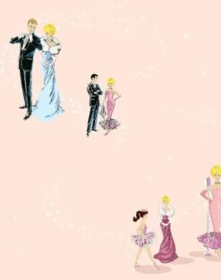 'Starlight Barbie™' Wallpaper By Barbie™ - Peach