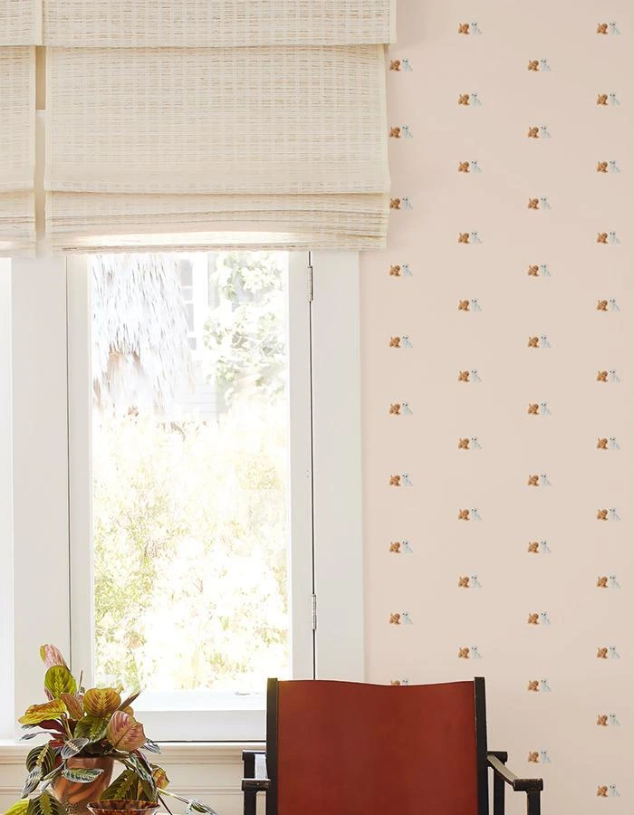 'Taffy And Blissa' Wallpaper By Barbie™ - Peach 4 'Taffy And Blissa' Wallpaper By Barbie™ - Peach - Image 2