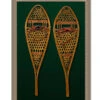 'Wooden Snow Shoes 2' By Nathan Turner Framed Art -Wallpaper Store Wooden Snow Shoes 2 Design