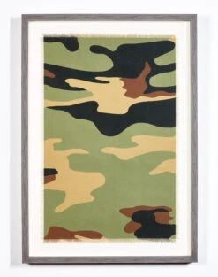 'Woodland Camo' Framed Art By Nathan Turner
