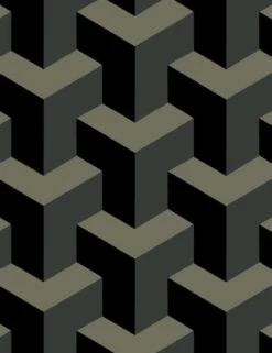 'Y Not' Wallpaper By Wallshoppe - Umber / Onyx -Wallpaper Store YNOT Product OnyxUmber Forweb detail 70af3028 53f4 447a b4da 098c4259e142